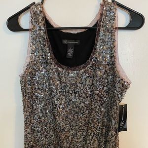 Beaded sleeveless top